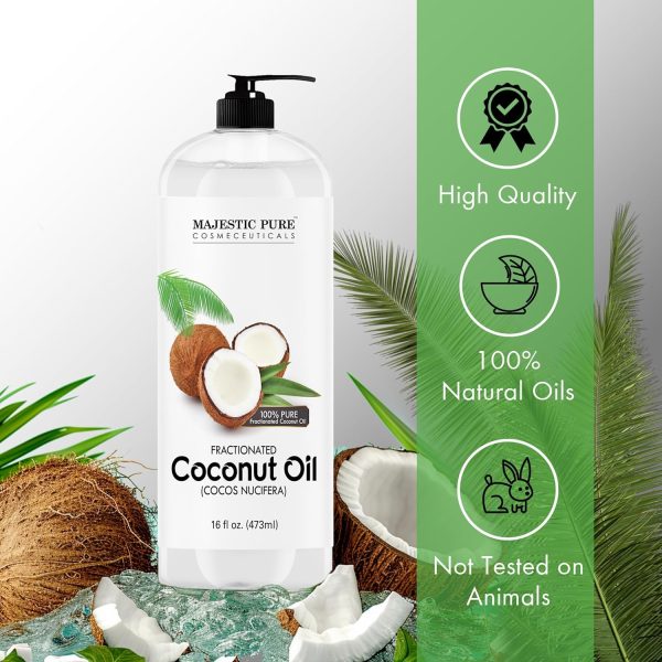 Coconut Oil for Skin, Lip, Body, Hair Oil, Moisturizer - Image 3