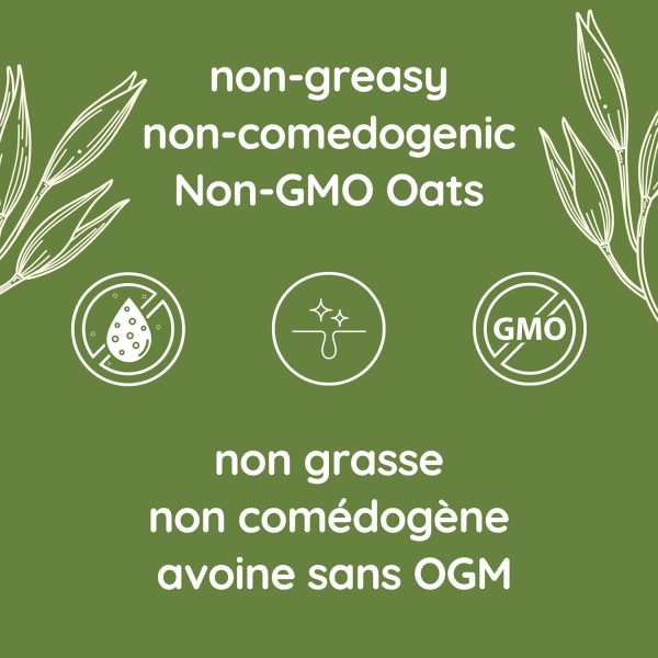 Daily Moisturizing Lotion, Dry Skin, Non Comedogenic, Prebiotic Oat - Image 2