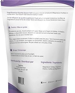 Epsom Bath Salt with Lavender Oil2