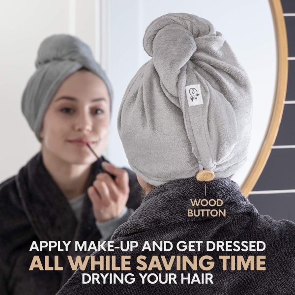 Microfiber Hair Towel - Image 4
