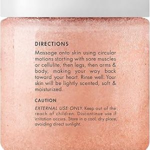 Pure Himalayan Salt Body Scrub with Lychee Oil2