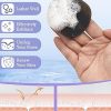 Silicone Back Scrubber (Thick Bristles) & Bath Glove & Face Brush Set(3PCS) - Image 4