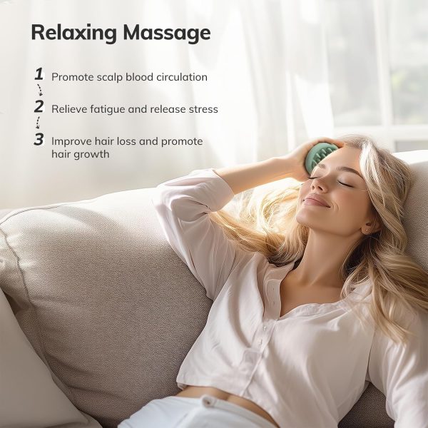 Silicone Scalp Massager Shampoo Brush - Image 4